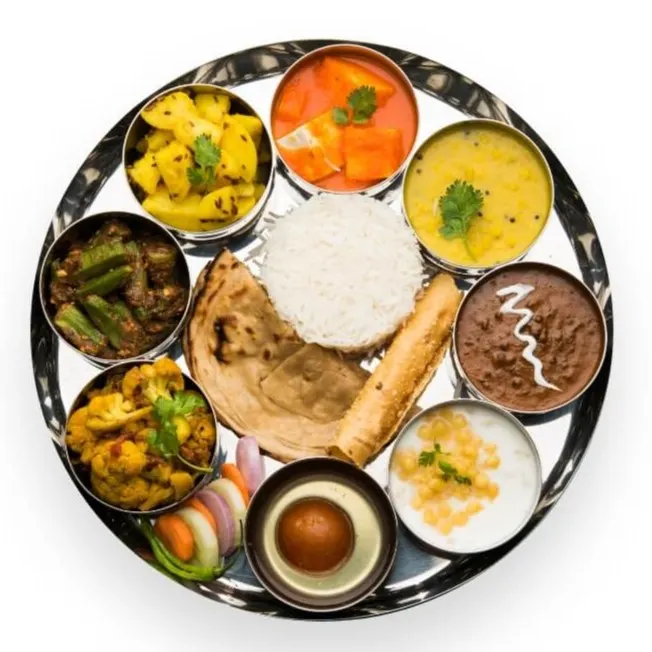 food on train