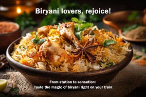 Delicious Authentic Cuisine at Yatri Restro - Best Train Restaurant in India.