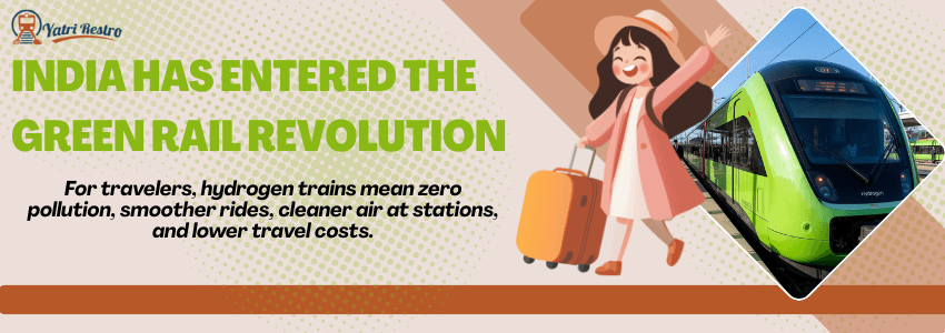 Hydrogen powered train in India