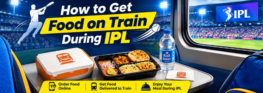 Get Food on Train During IPL