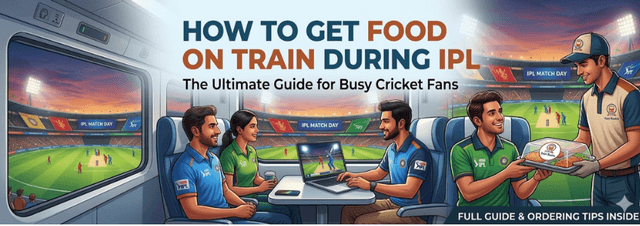 Get Food on Train During IPL