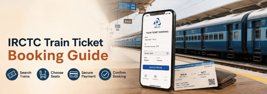 book a train ticket in india