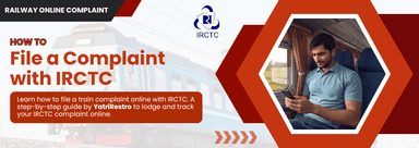 Learn how to file a railway complaint online with this step-by-step guide by YatriRestro