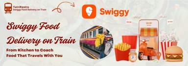 Hot and healthy swiggy  food delivery on train with Yatri restro