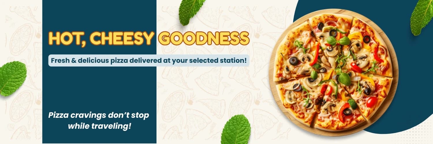 order food on train