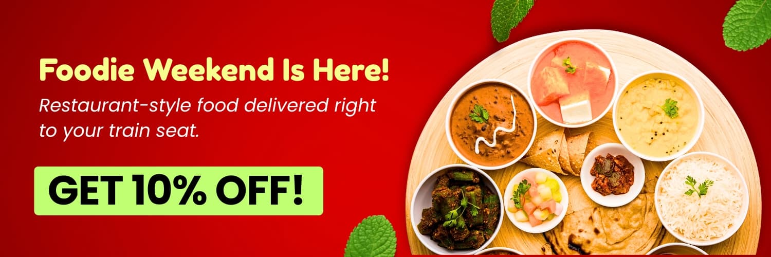 food delivery in train