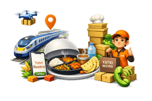 Order Bulk Food on Train - YatriRestro