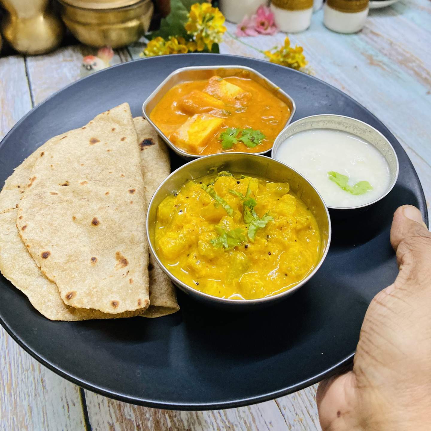 Jain Roti Sabji Combo