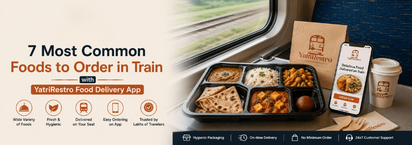 Most Common Foods to Order in Train
