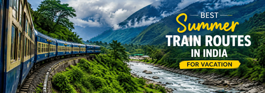 Summer Train Routes in India for Vacation