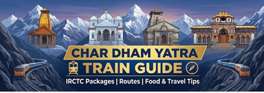 Char Dham Yatra by Train, IRCTC Packages, Routes & Food Travel Tips