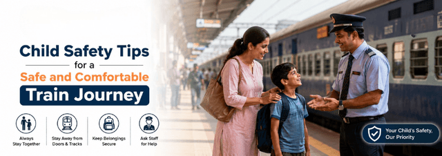 Child Safety During Train Travel Safe Journey Tips
