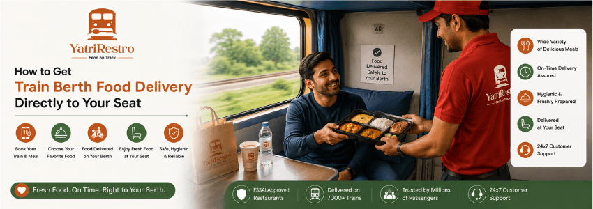 Train Berth Food Delivery