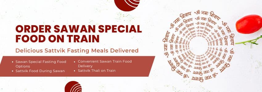 Order Sawan Special Food on Train