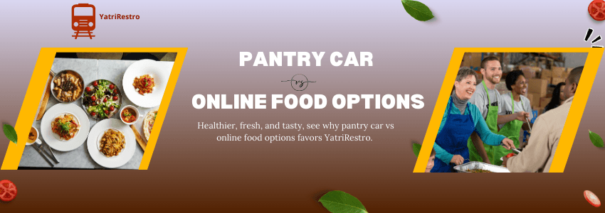 Traveler Enjoying Healthy Food In Train.