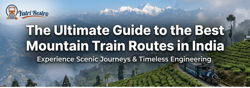 Best Mountain Train Routes in India