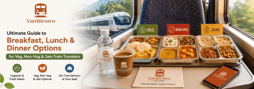 Lunch in train nutritious meal options